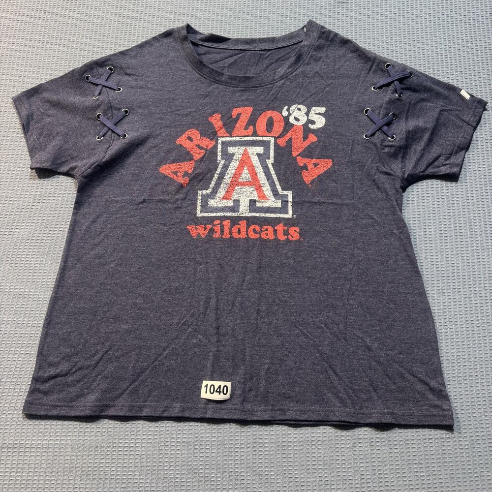 ARIZONA WILD CATS  kids Black Tee Sz M  Pre owned Excellent‎